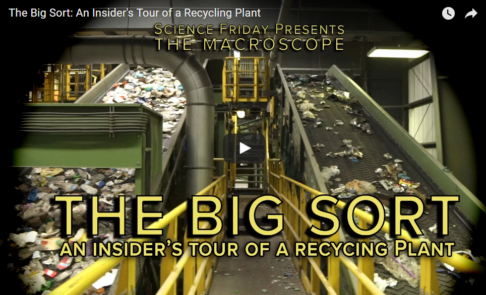 The Big Sort – An Insider’s Tour of a Recycling Plant