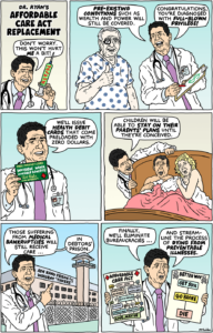 Cartoon: Dr. Ryan's Affordable Care Act replacement