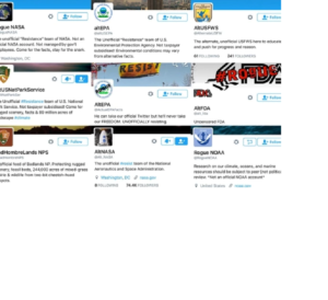 “Rogue” Science Agencies Defy Trump Administration on Twitter