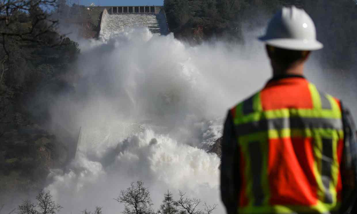 Expect to see more emergencies like Oroville Dam in a hotter world | Dana Nuccitelli | Environment | The Guardian