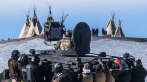Police Raid Standing Rock Camp, Dismantle Tipis and Are Burning What Remains