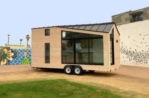 The Nest is a modern tiny house that visitors can rent