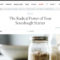 The Radical Power of Your Sourdough Starter