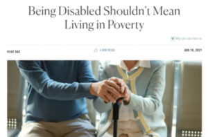 Opinion | Being Disabled Shouldn’t Mean Living in Poverty