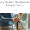 Opinion | Being Disabled Shouldn’t Mean Living in Poverty