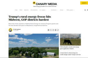 Trump’s rural energy freeze hits Midwest, GOP districts hardest