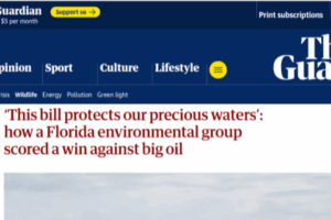 How a Florida environmental group scored a win against big oil