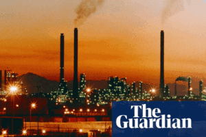 Half of world’s CO2 emissions come from 36 fossil fuel firms, study shows | Fossil fuels | The Guardian