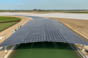 California’s first solar-covered canal is now fully online