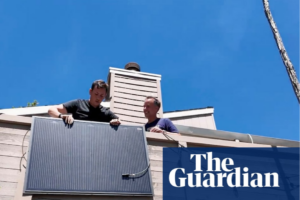 Power to the people: how ‘balcony solar’ could help fight rising US utility costs | Solar power | The Guardian